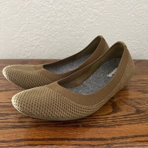 Allbirds Women's Tree Breezer Ballet Flats Green Size 9.5